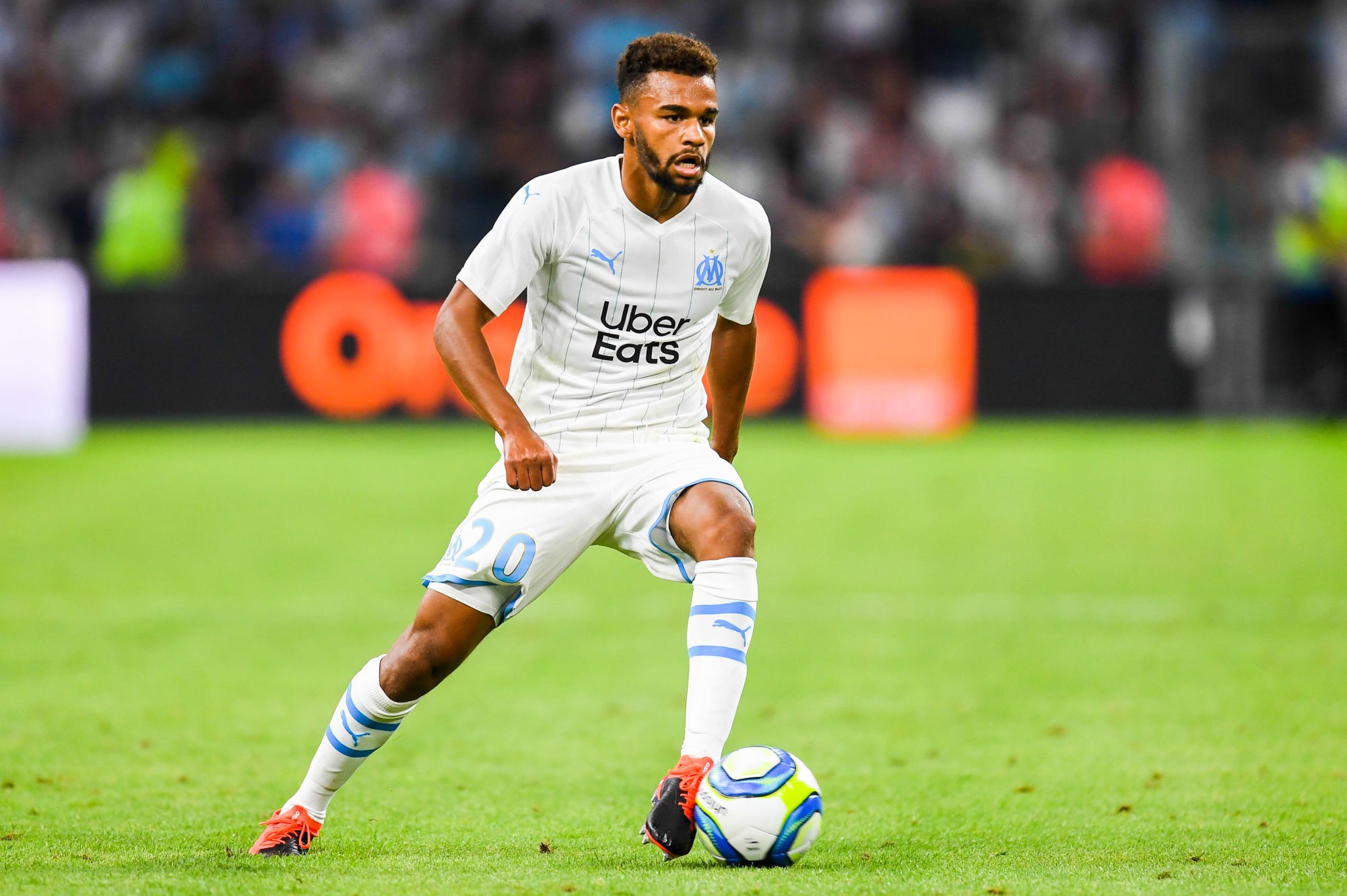 Christopher Rocchia of Marseille during the Friendly match between Marseille and Napoli at Stade Velodrome on August 4, 2019 in Marseille, France. (Photo by Alexpress/Icon Sport)