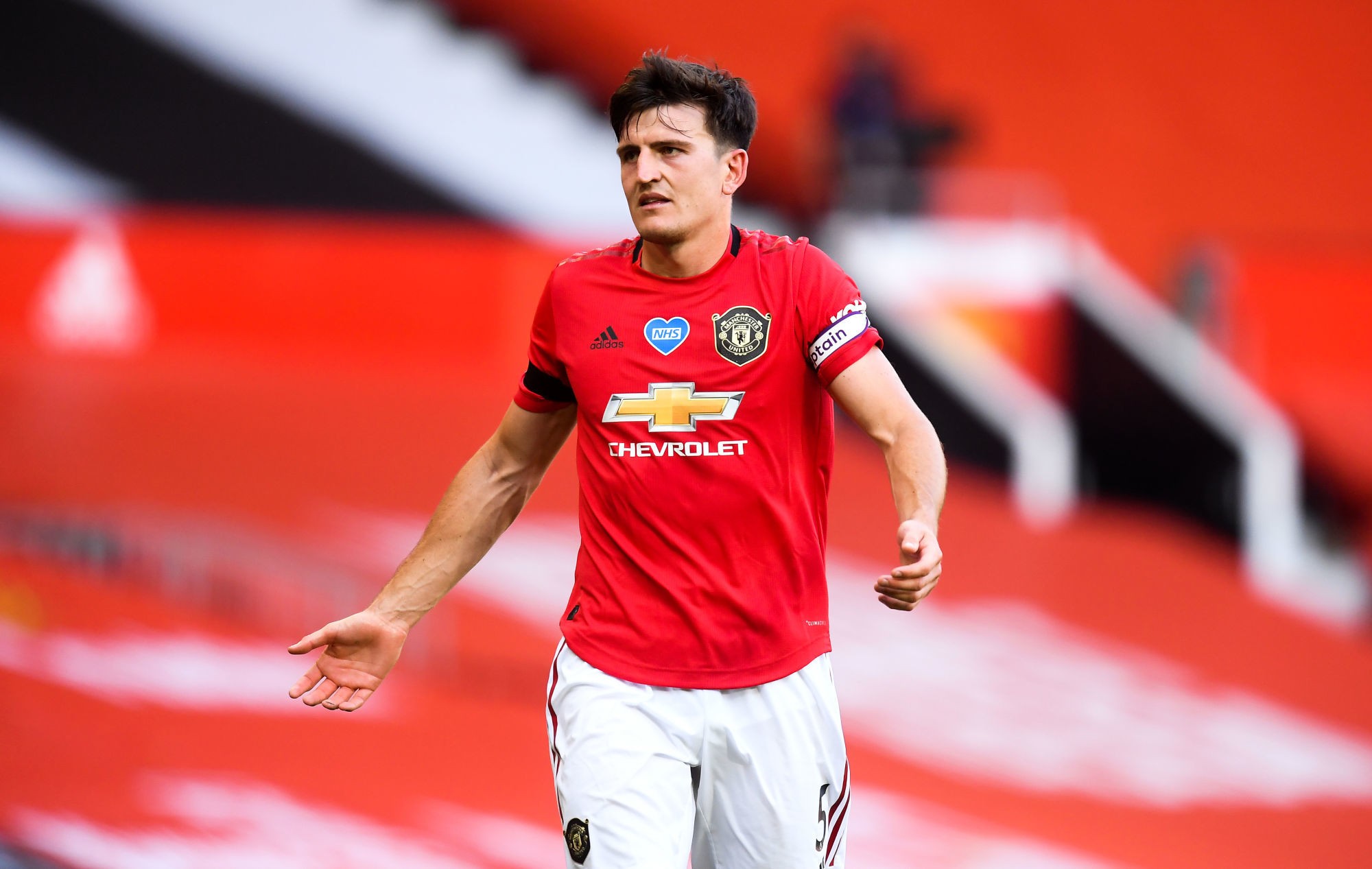 Manchester United - Photo by Icon Sport - Harry MAGUIRE - Old Trafford - Manchester (Angleterre)