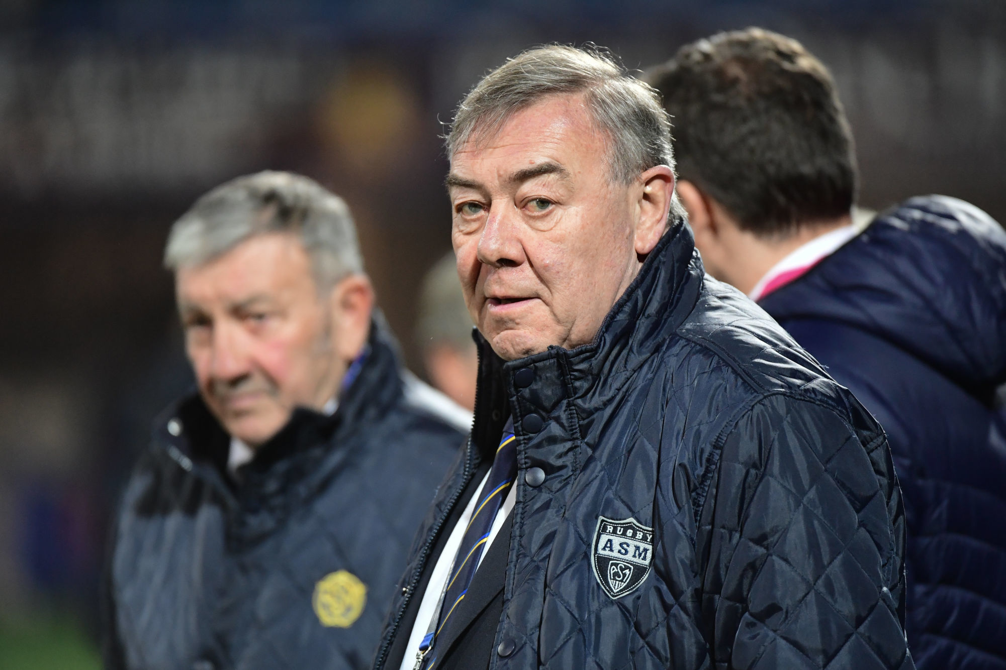 Clermont president Eric DE CROMIERES during the Top 14 match between ASM Clermont Auvergne and Stade Francais Paris on January 25, 2020 in Clermont-Ferrand, France. (Photo by Dave Winter/Icon Sport) - Eric de CROMIERES - Stade Marcel Michelin - Clermont Ferrand (France)