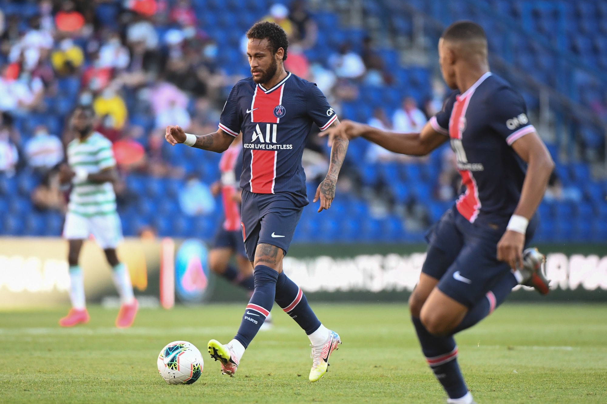 NEYMAR JR of PSG during the Friendly match beetwin Paris Saint Germain and Celtic at Parc des Princes on July 21, 2020 in Paris, France. (Photo by Anthony Dibon/Icon Sport) - Parc des Princes - Paris (France)