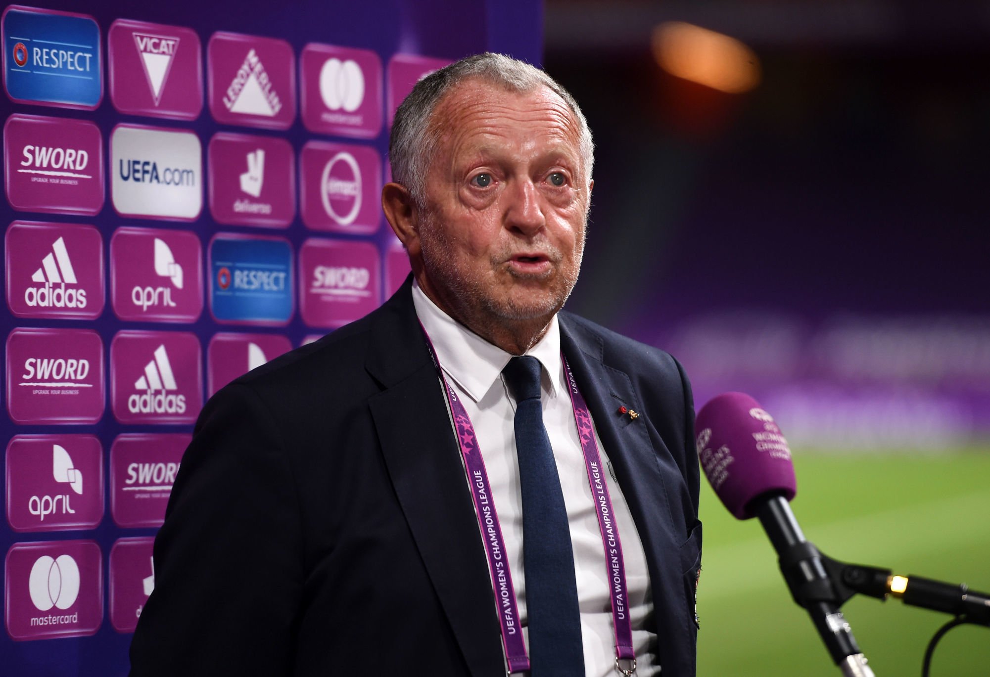 Jean-Michel Aulas (Photo by Juanma - UEFA/UEFA via Getty Images) 
By Icon Sport