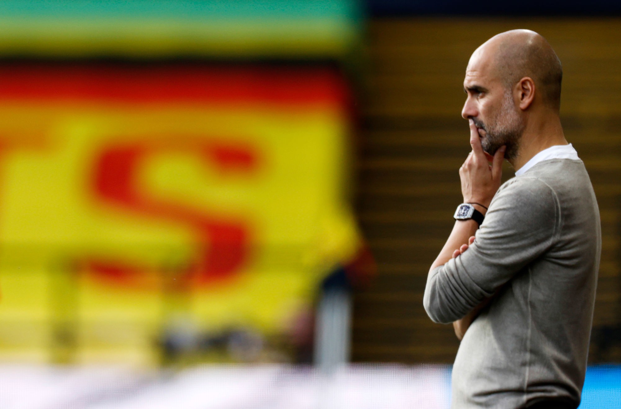 Photo by Icon Sport - Vicarage Road - Watford (Angleterre) - Pep Guardiola