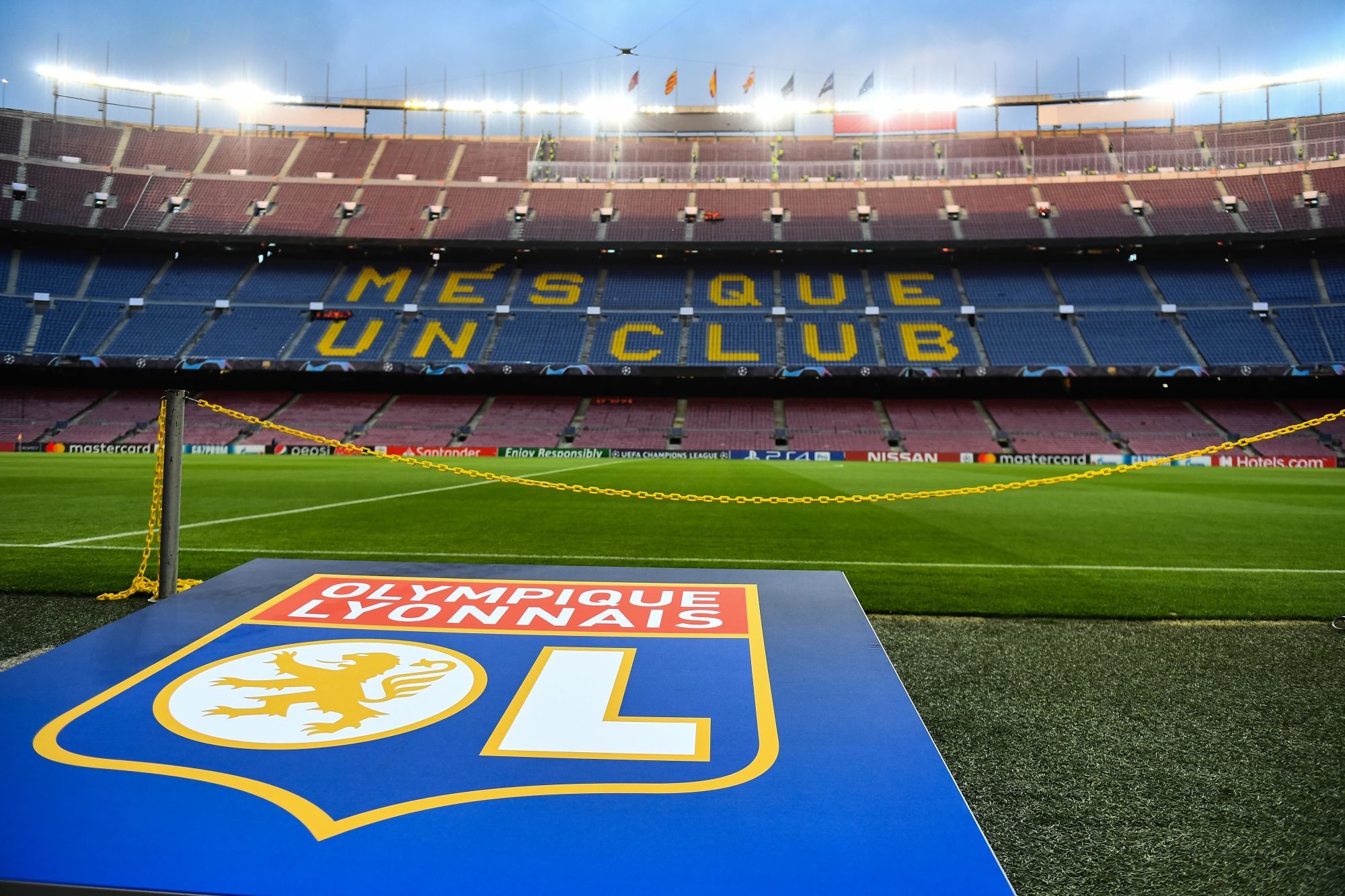 Illustration picture during the UEFA Champions League Round of 16 Second Leg match between Barcelona and Lyon at Camp Nou on March 13, 2019 in Barcelona, Spain. (Photo by Baptiste Fernandez/Icon Sport)