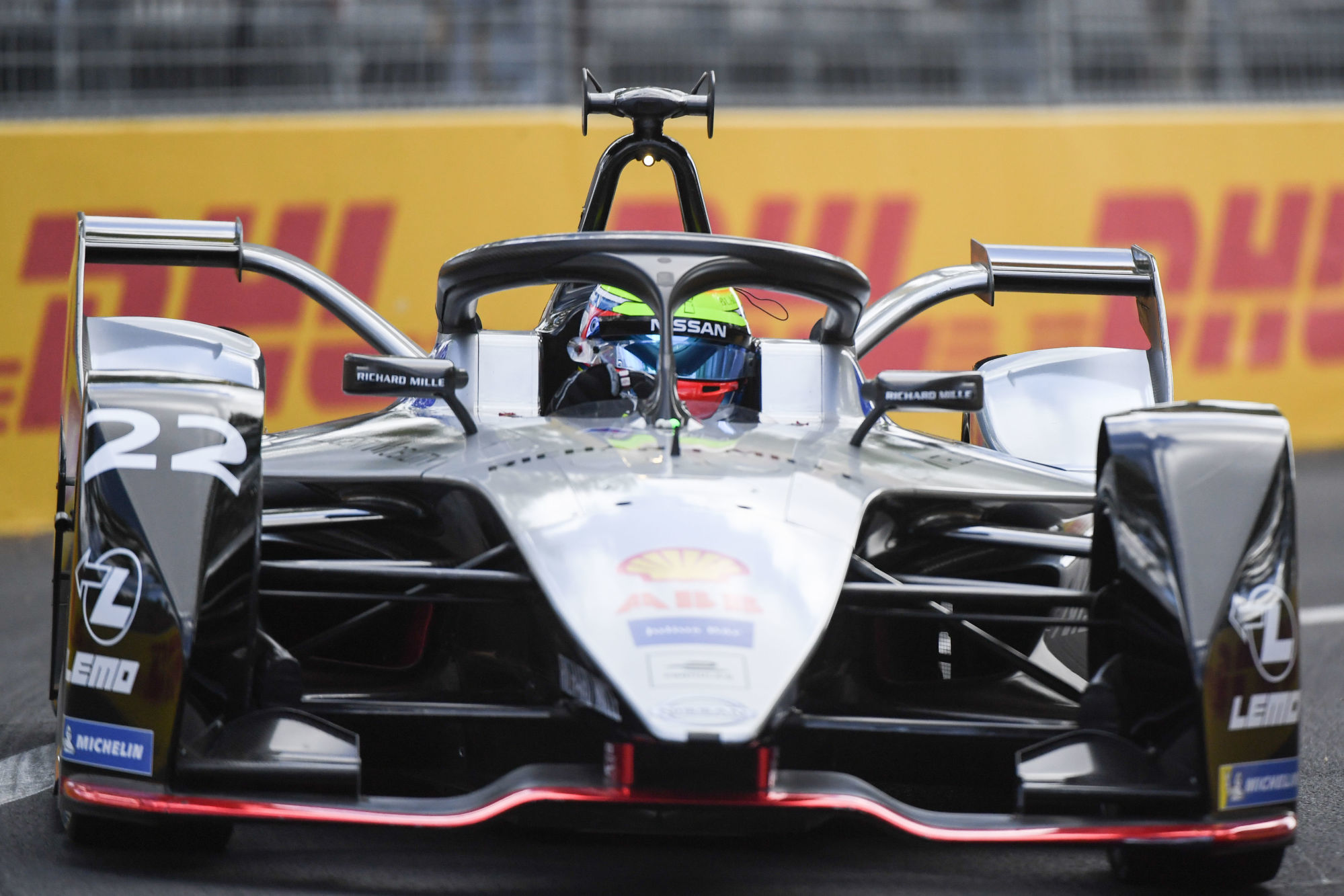 #22 Olivier Rowland of Nissan E dams during the Formule E French Grand Prix on April 27, 2019 in Paris, France. (Photo by Anthony Dibon/Icon Sport)