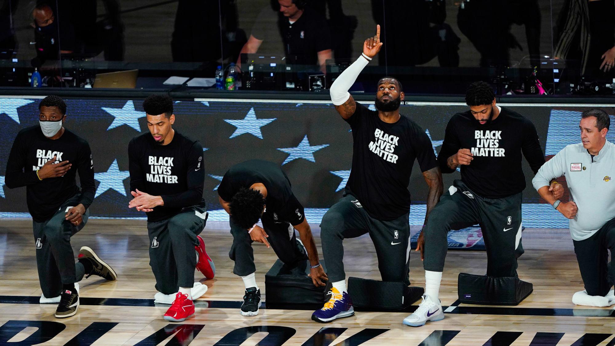 LeBron James et les LA Lakers- Black Lives Matter