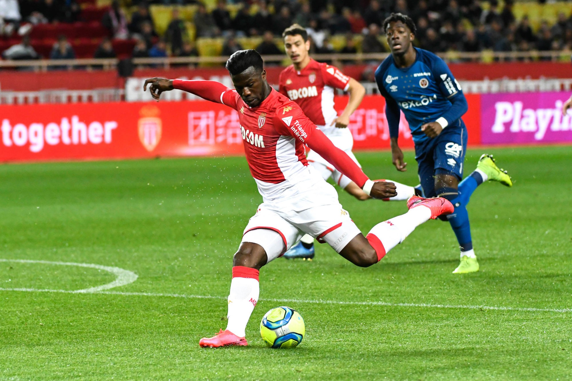 Keita BALDE of Monaco during the Ligue 1 match between AS Monaco and Stade Reims at Stade Louis II on February 29, 2020 in Monaco, Monaco. (Photo by Pascal Della Zuana/Icon Sport) - Keita BALDE - Stade Louis-II - Monaco (France)