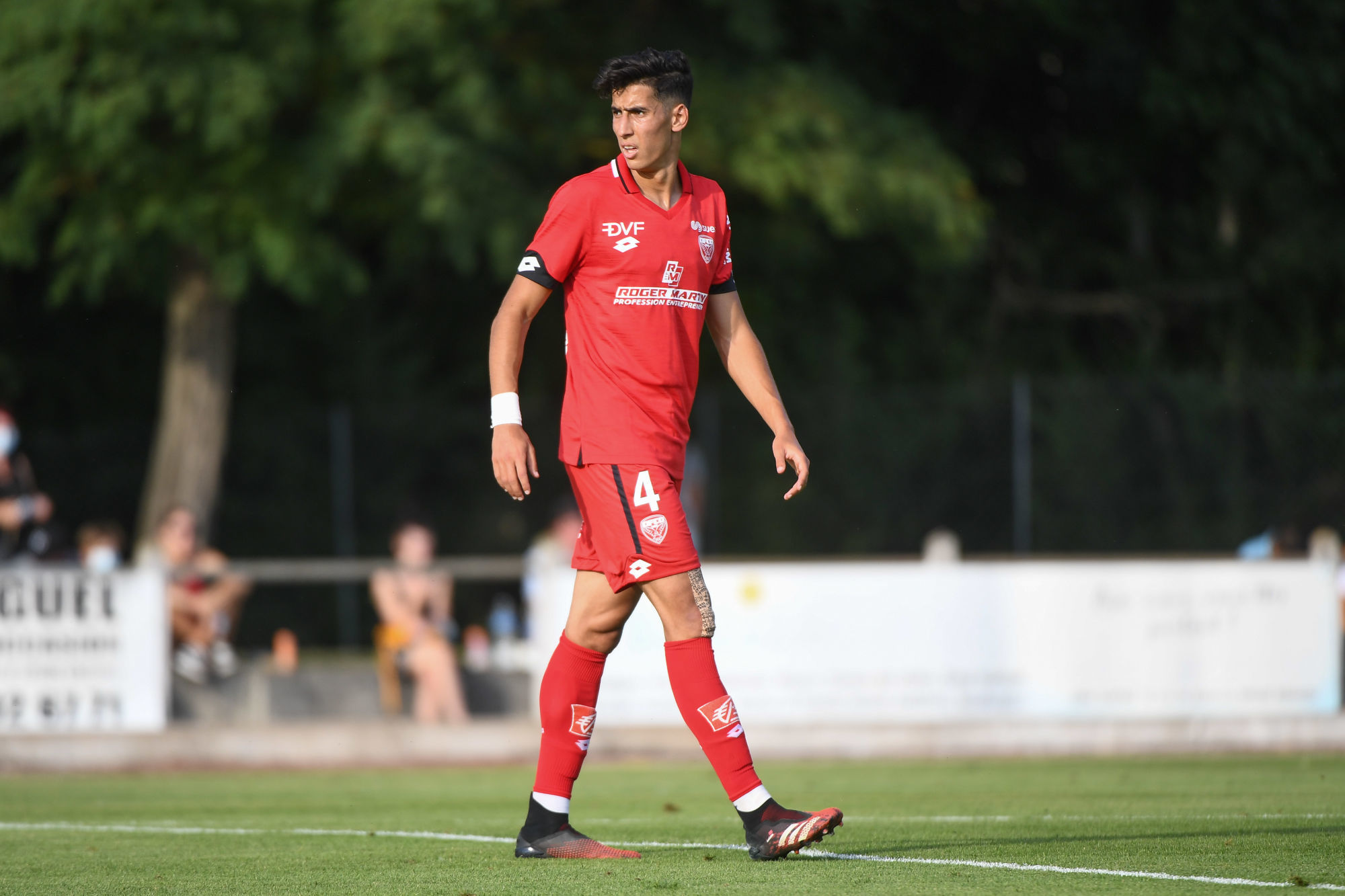 Nayef AGUERD of Dijon during the Friendly match between Dijon and Paris FC at  on July 18, 2020 in Dijon, France. (Photo by Anthony Dibon/Icon Sport)
