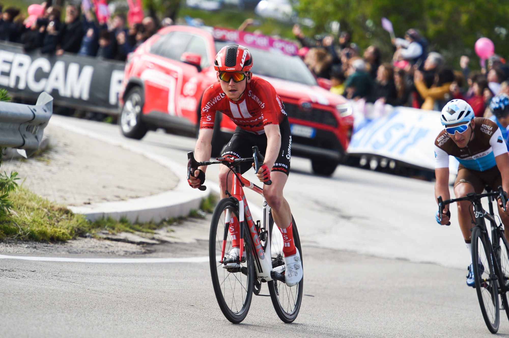 Sunweb Oomen Sam during stage 6 of Giro D'italia from Cassino to San Giovanni Rotondo on May 16th 2019. Photo : Sirotti / Icon Sport