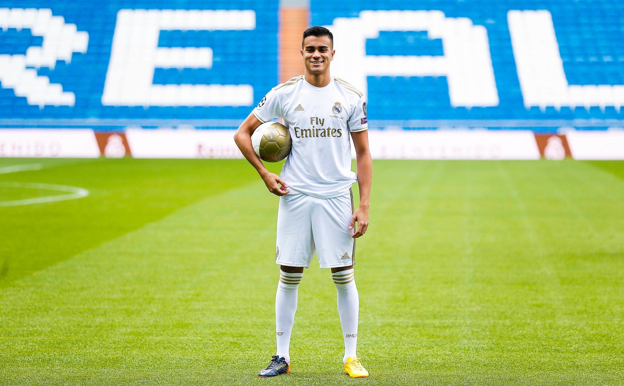 Presentación de Reinier como nuevo jugador del Real Madrid. Real Madrid presents Reinier as new player. 

Photo by Icon Sport - Reinier JESUS - Madrid (Espagne)
