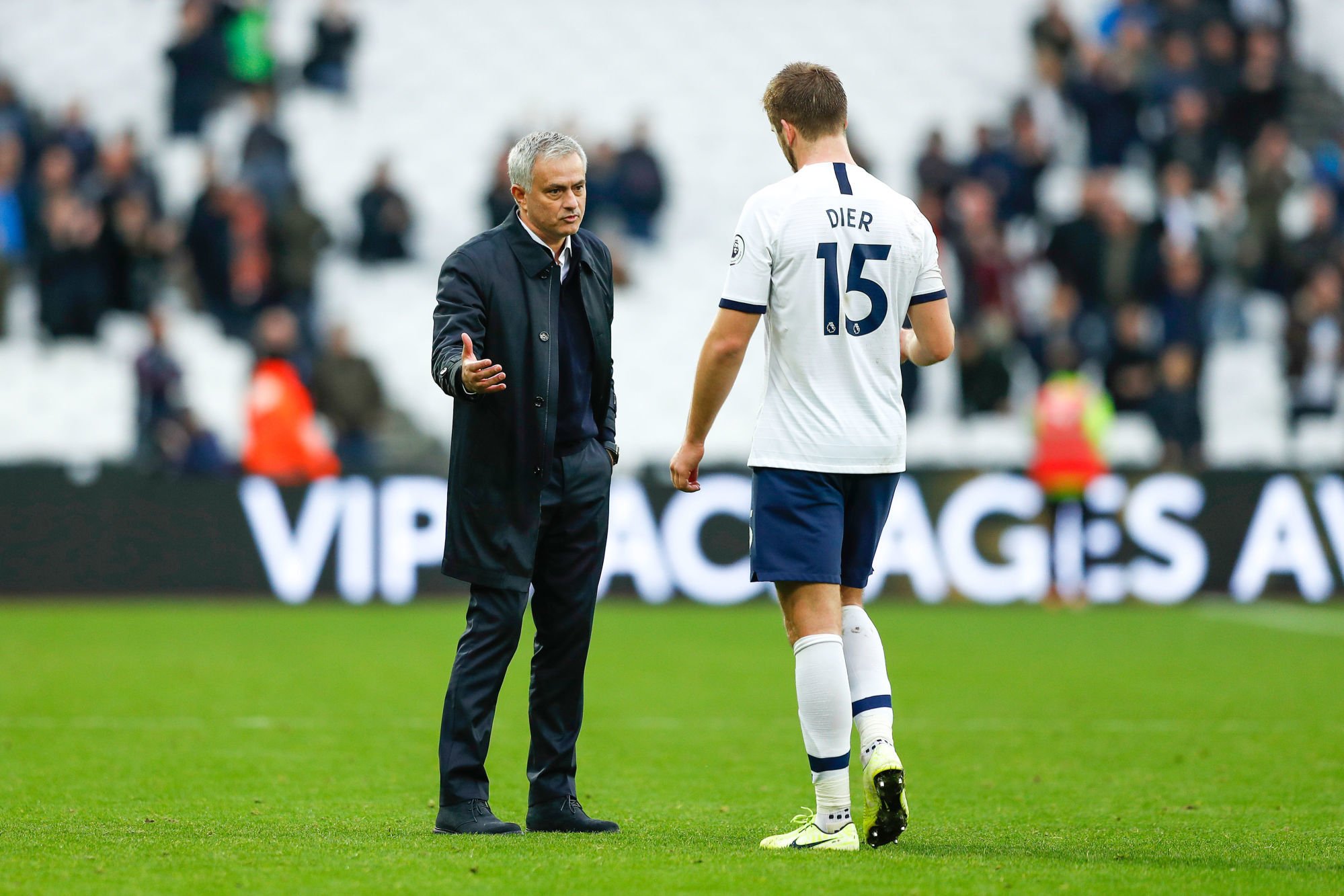 Jose Mourinho et Eric Dier - Tottenham Hotspur 
Photo by Icon Sport