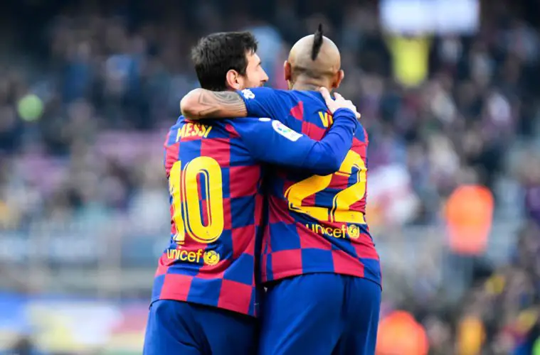 Barça : le message de Lionel Messi pour Arturo Vidal