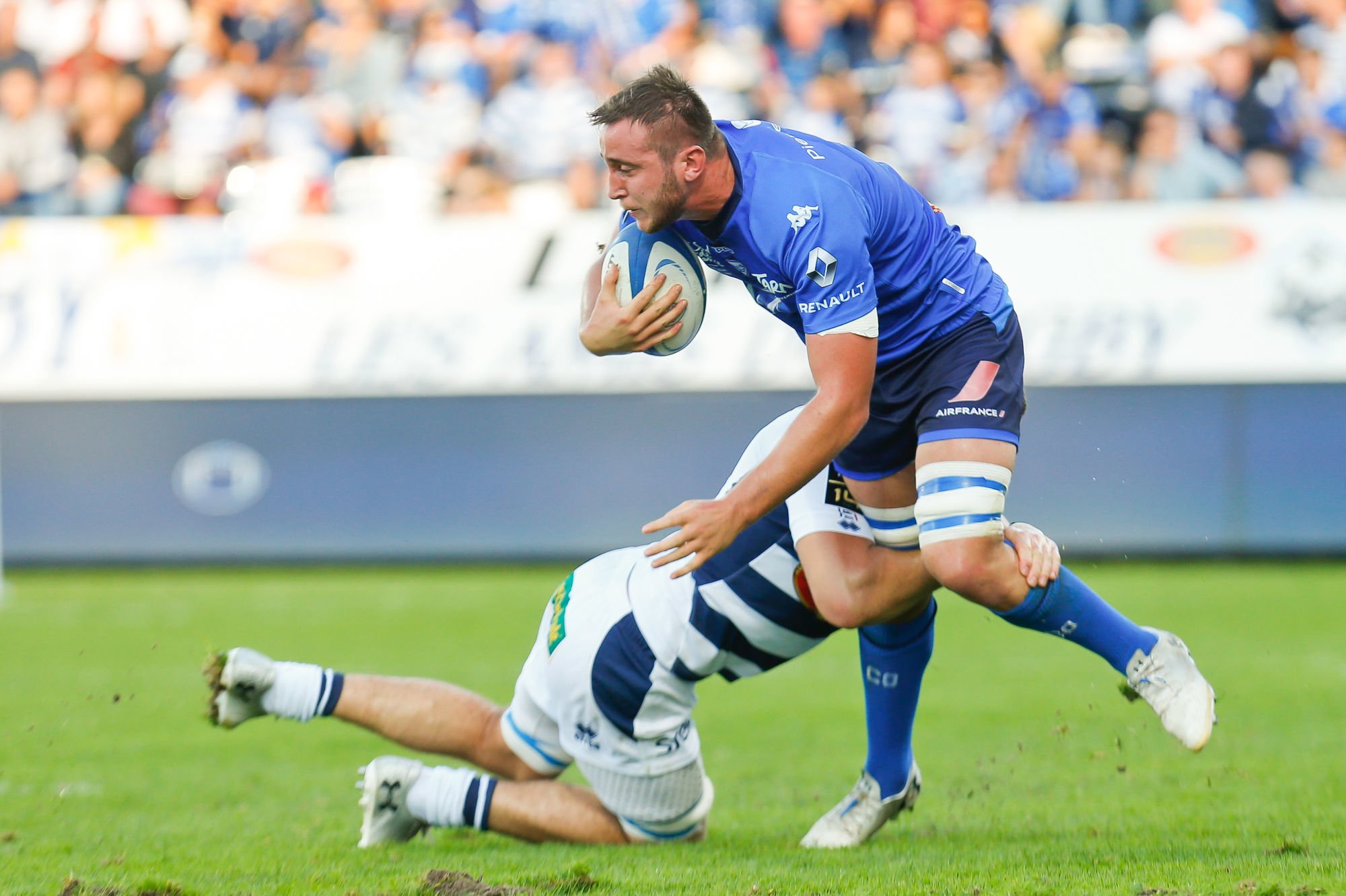 Anthony JELONCH during the Top 14 match between Castres and Agen on September 28, 2019 in Castres, France. (Photo by Laurent Frezouls/Icon Sport) - Anthony JELONCH - Stade Pierre Fabre - Castres (France)