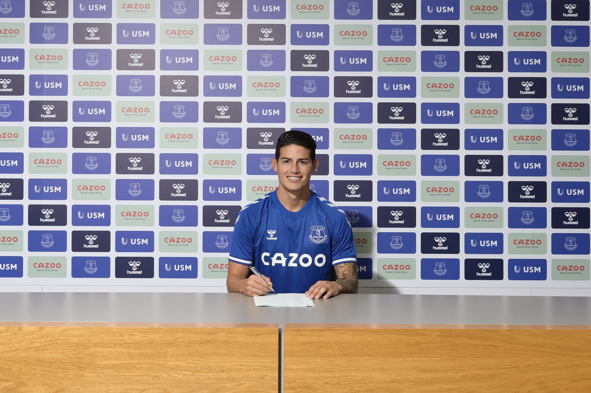 James Rodriguez signe à Everton