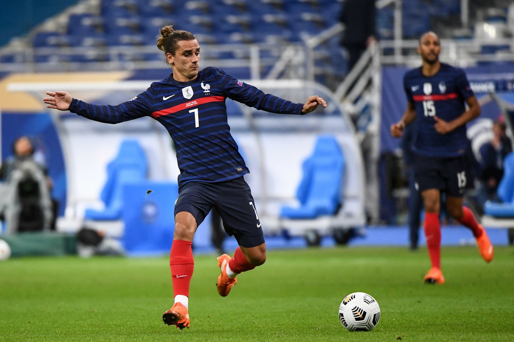 Antoine GRIEZMANN of France during the Nations League match between France and Croatia on September 8, 2020 in Paris, France. (Photo by Anthony Dibon/Icon Sport) - Antoine GRIEZMANN - Stade de France - Paris (France)