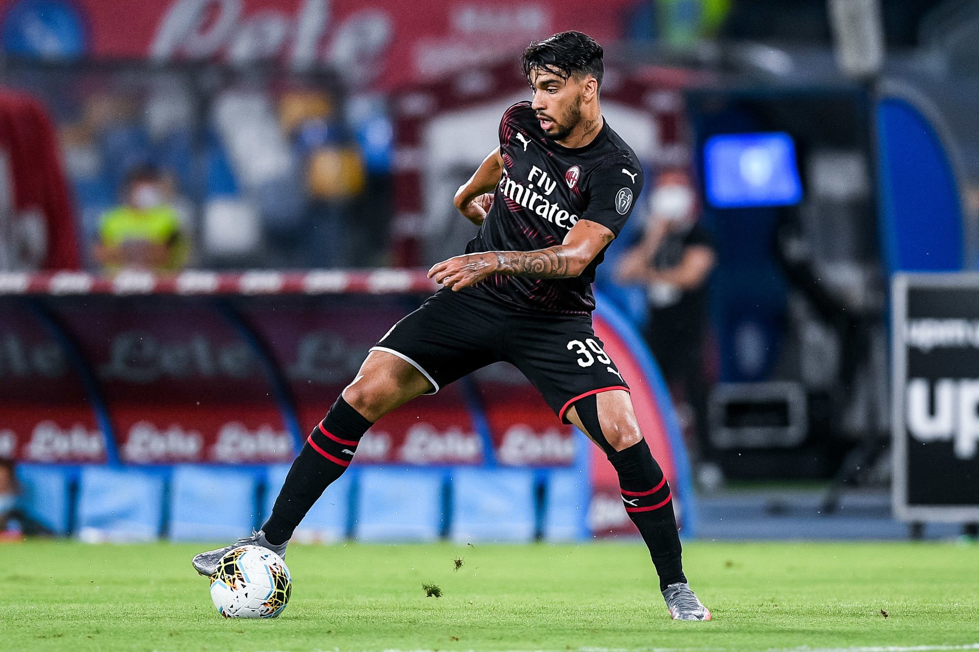 Lucas Paqueta of AC Milan during the Serie A match between Napoli and AC Milan at Stadio San Paolo, Naples, Italy on 12 July 2020. Photo by Giuseppe Maffia.
PILKA NOZNA SEZON 2019/2020 LIGA WLOSKA
FOT. SPORTPHOTO24/NEWSPIX.PL
ENGLAND OUT!
---
Newspix.pl 

Photo by Icon Sport - Stade San Paolo - Naples (Italie)
