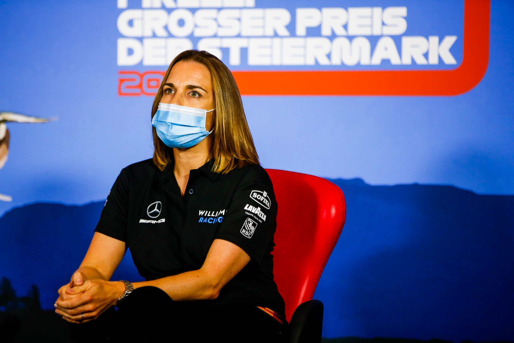 Claire Williams (GBR) Williams Racing Deputy Team Principal in the FIA Press Conference.
Steiermark Grand Prix, Friday 10th July 2020. Spielberg, Austria.
FIA Pool Image for Editorial Use Only 

Photo by Icon Sport