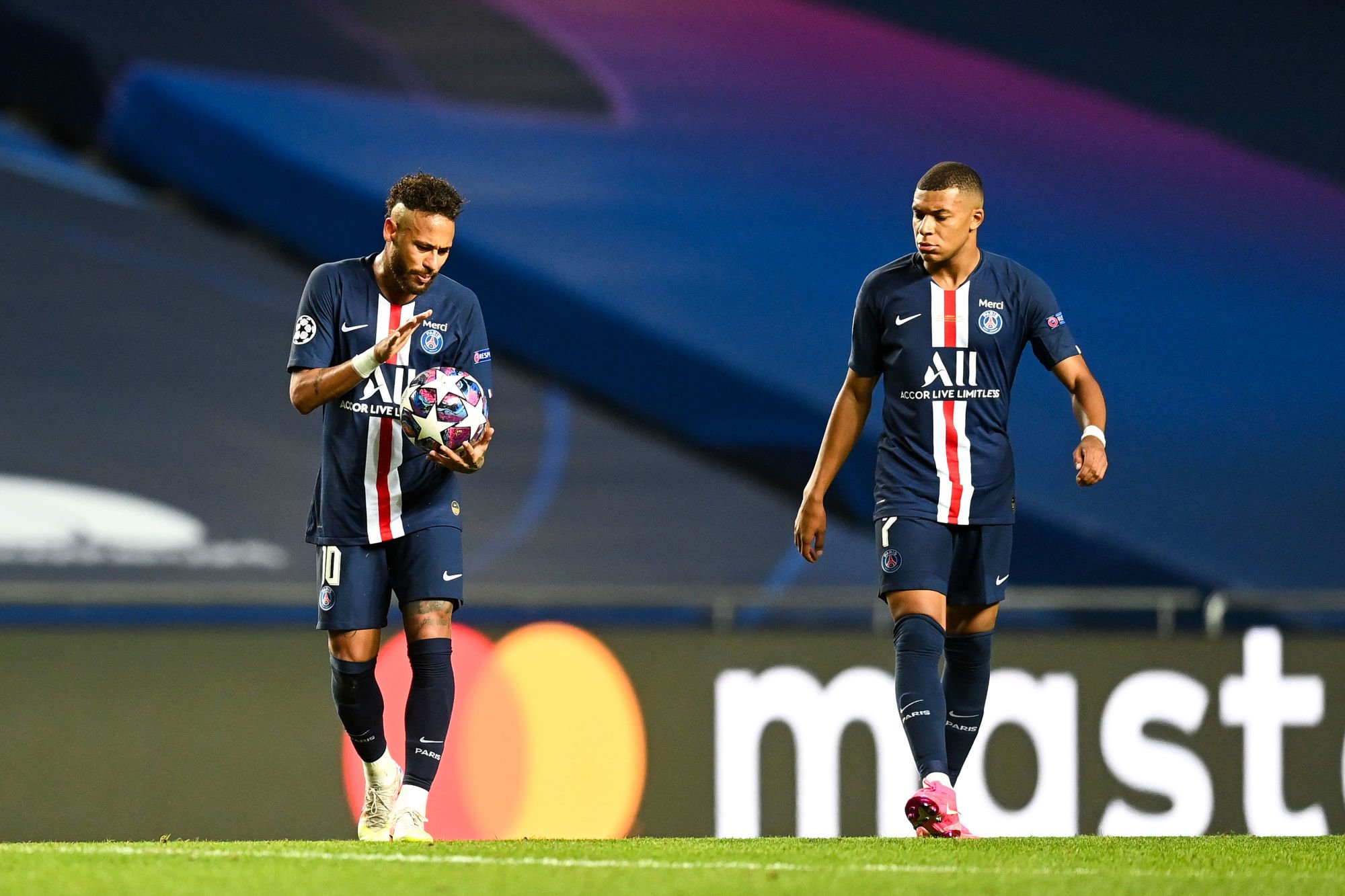 Neymar et Kylian Mbappé - PSG