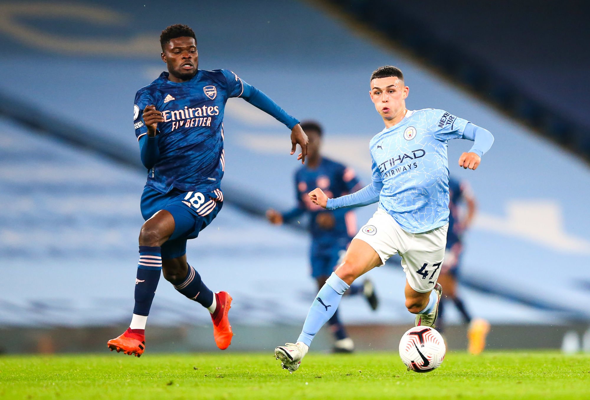 Arsenal - Thomas Partey te Manchester City -  Phil Foden
Photo by Icon Sport
