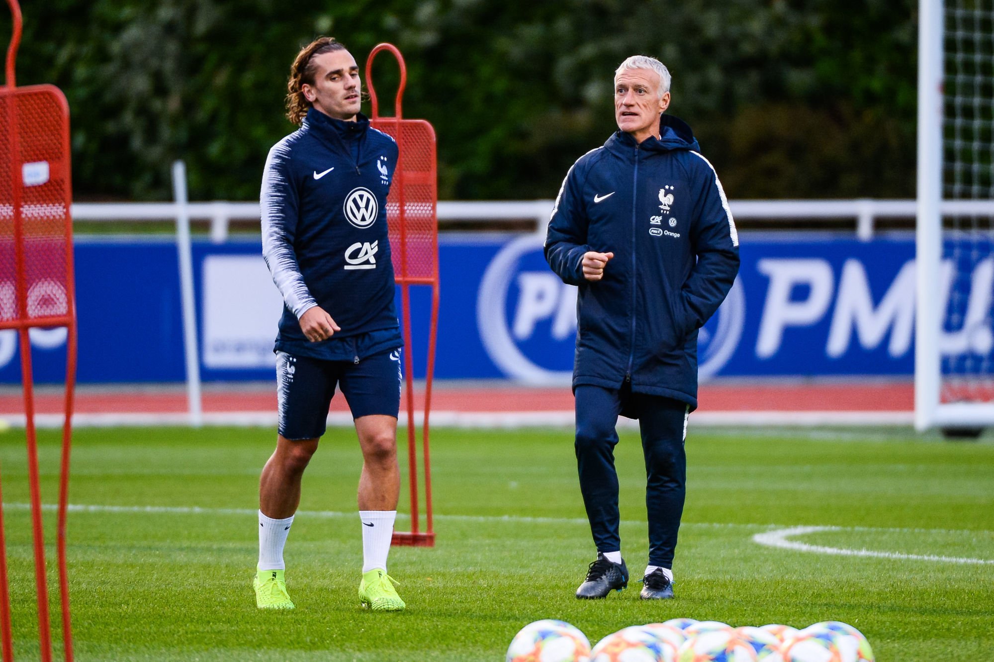 Antoine GRIEZMANN et Didier DESCHAMPS