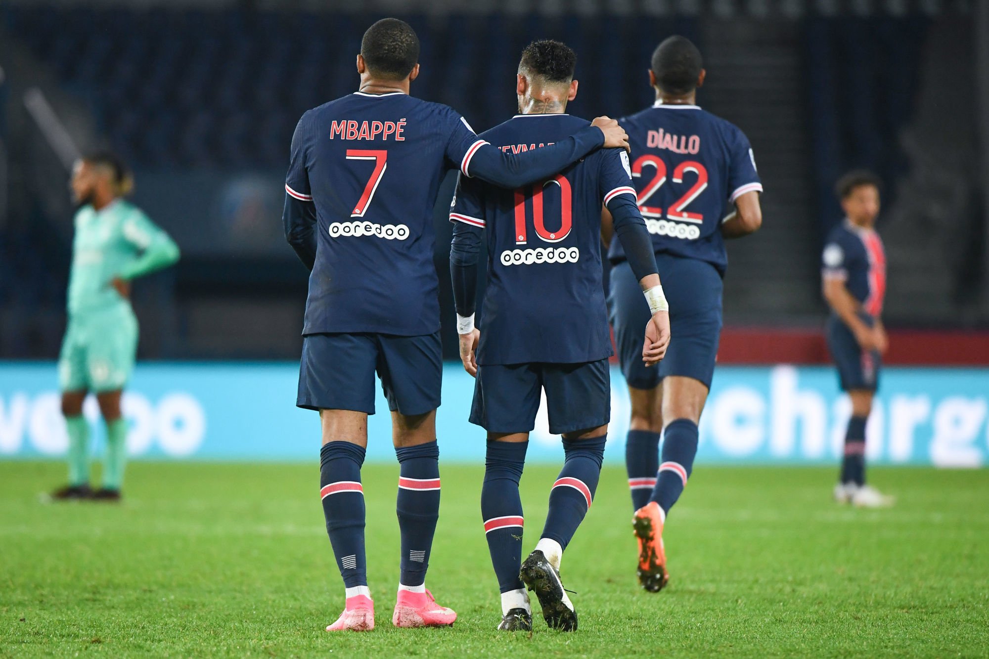 Kylian Mbappé et Neymar - PSG