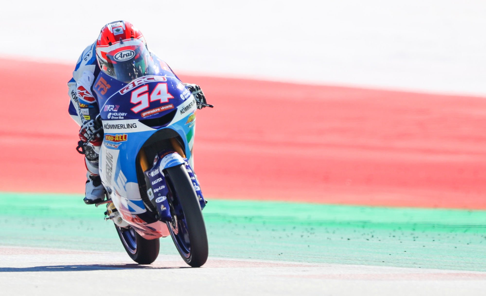 Riccardo Rossi (ITA/ Honda / Moto3). Photo: Andreas Pranter / Gepa / Icon Sport