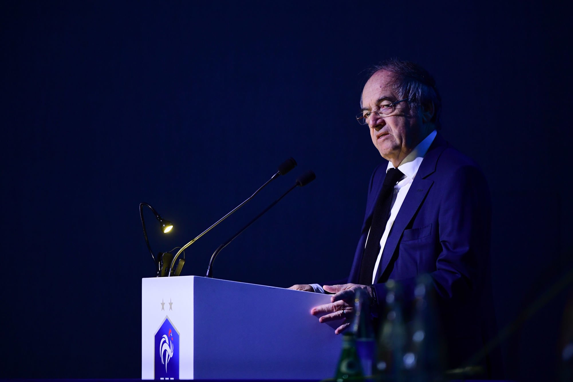 President of the French football federation (FFF) executive commitee Noel LE GRAET during the Federal Assembly of the French Football Federation on December 14, 2019 in Paris, France. (Photo by Dave Winter/Icon Sport) - Noel Le GRAET - Hotel Marriott rive gauche hotel - Paris (France)