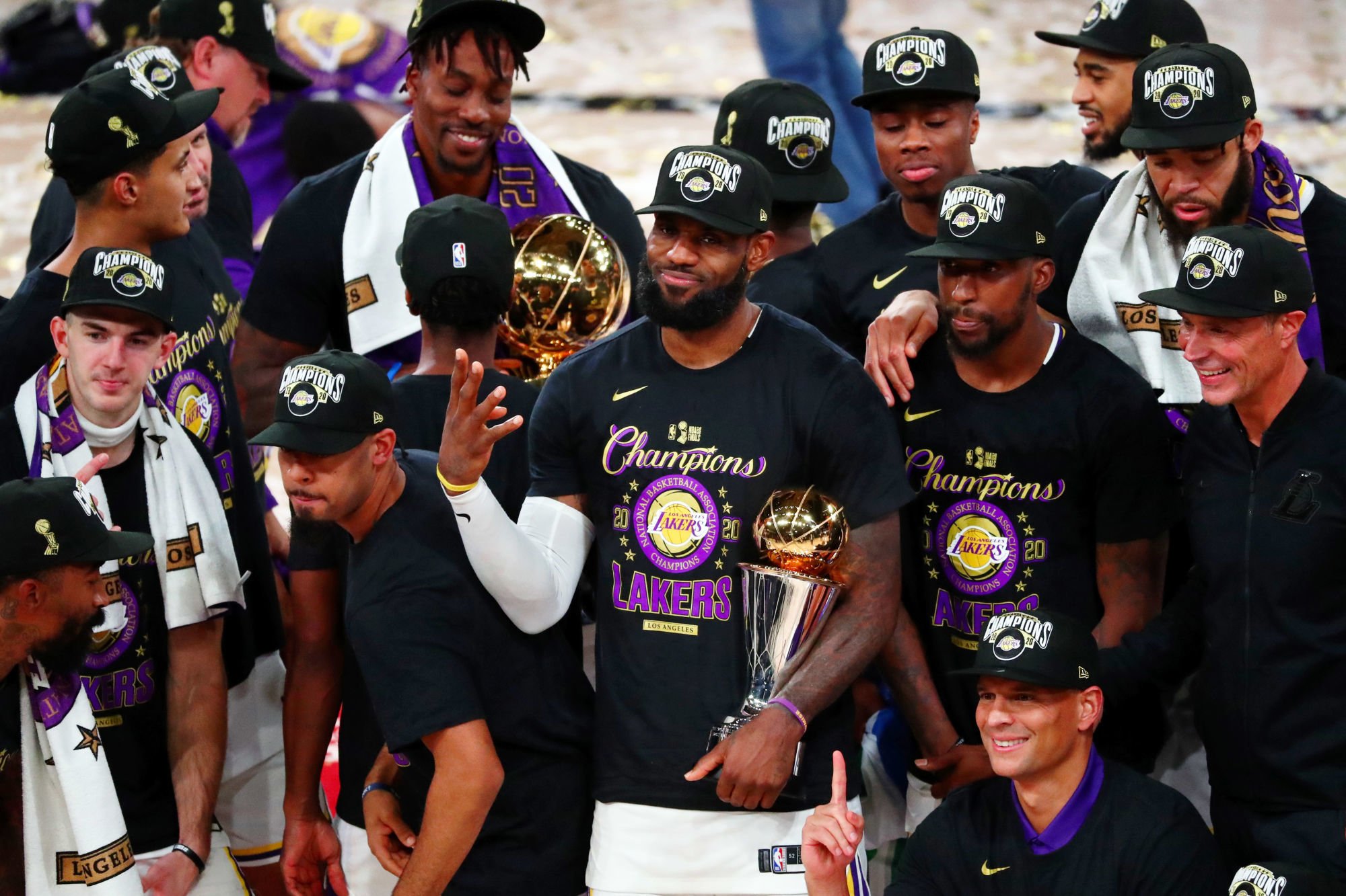 Les Los Angeles Lakers de LeBron James sont sacrés champions NBA 2020