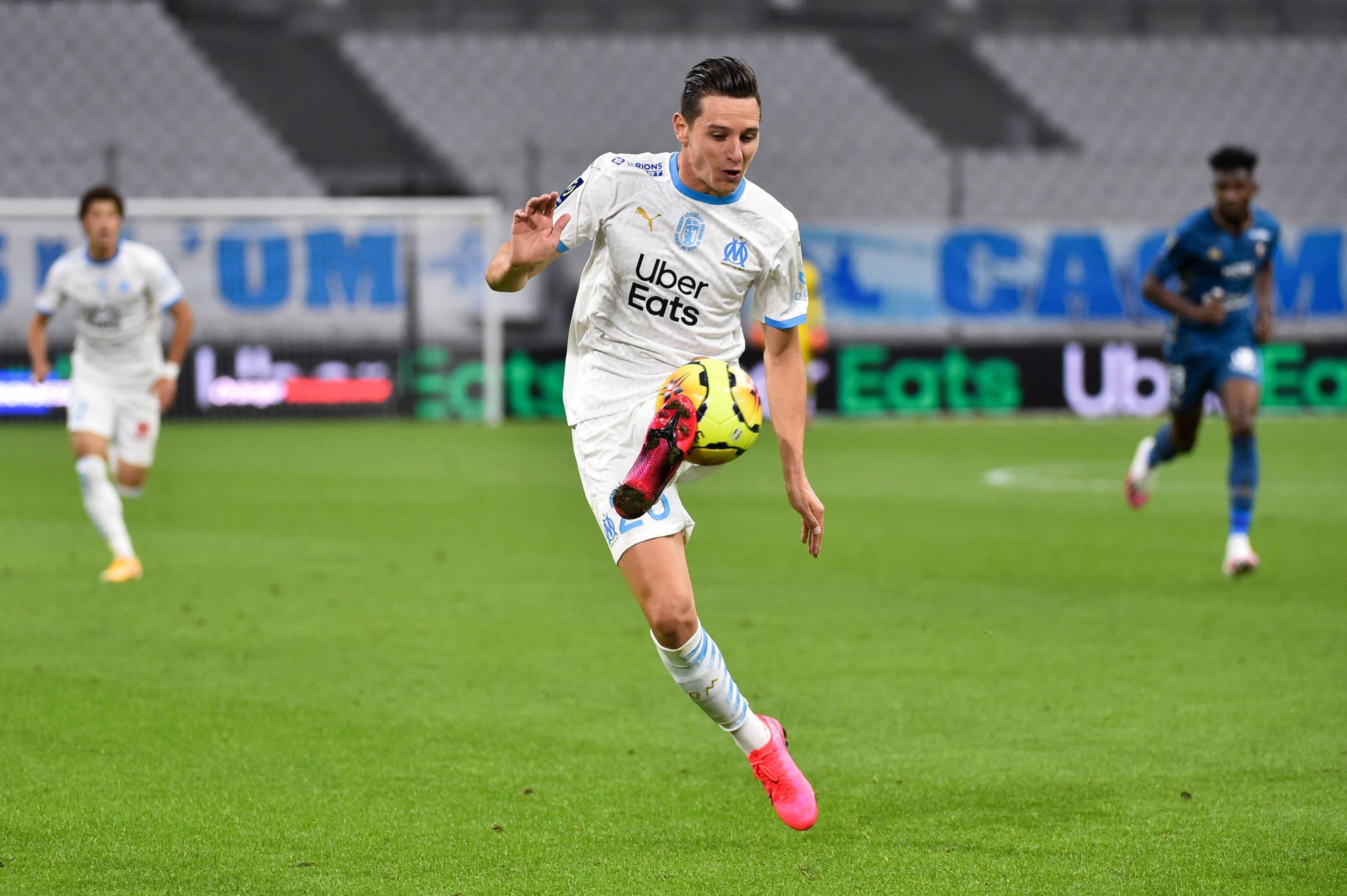 Florian THAUVIN - Olympique de Marseille  (Photo by Alexandre Dimou/Icon Sport)