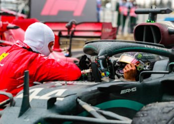 Lewis Hamilton (GBR) et Sebastian Vettel (GER) 
By Icon Sport