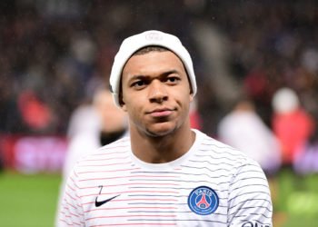 Kylian MBAPPE of PSG warms up before the Ligue 1 match between Paris Saint-Germain and Girondins Bordeaux at Parc des Princes on February 23, 2020 in Paris, France. (Photo by Dave Winter/Icon Sport) - Kylian MBAPPE - Parc des Princes - Paris (France)