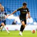 Manchester City's Eric Garcia (right) and Brighton and Hove Albion's Aaron Connolly battle for the ball during the Premier League match at the Amex Stadium, Brighton. 


Photo by Icon Sport - Falmer Stadium - Brighton (Angleterre)