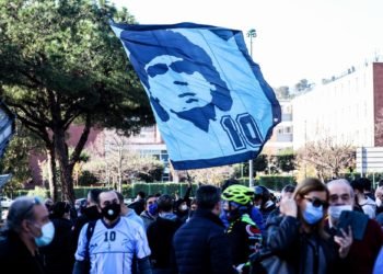 Cérémonie mort Diego Maradona