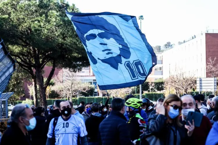 Cérémonie mort Diego Maradona