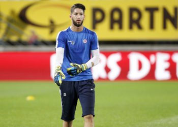 Mouez Hassen of Chateauroux during the Ligue 2 match between As Nancy Lorraine and Chateauroux on September 29, 2017 in Nancy, France. (Photo by Fred Marvaux/Icon Sport)
