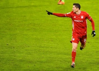 FC Bayern Munchen -  Bayern's Robert Lewandowski