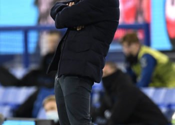 Chelsea manager Frank Lampard dejected on the touchline during the Premier League match at Goodison Park, Liverpool. 
By Icon Sport - Goodison Park  - Liverpool (Angleterre)