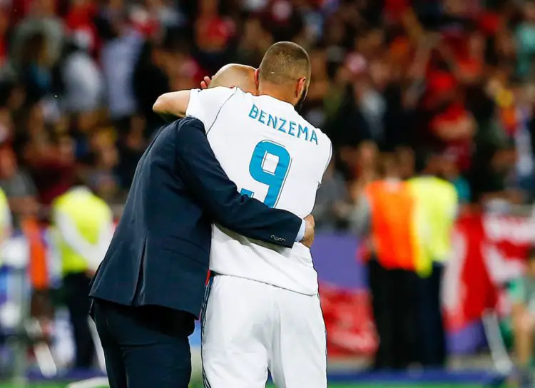 Zinedine Zidane, Real Madrid Karim Benzema