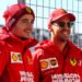 Charles Leclerc (MON) Ferrari et Sebastian Vettel (GER) 
Photo by Icon Sport