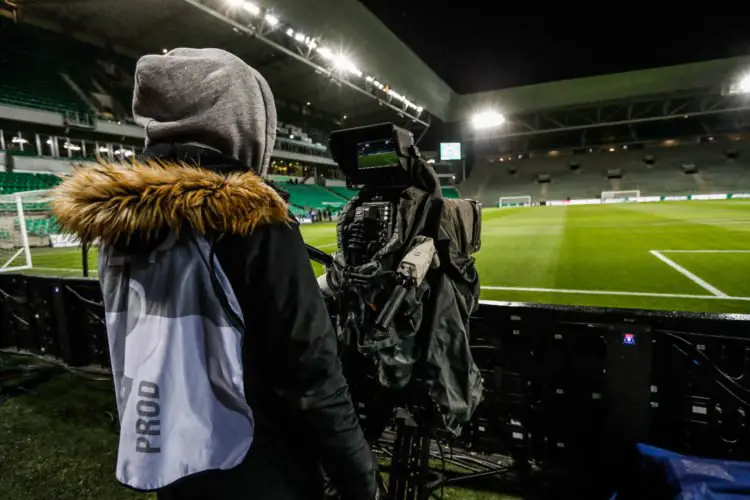 Mediapro during the Ligue 1