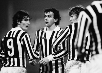 Paolo Rossi / Michel Platini / Zbigniew Boniek - 08.09.1984 - Juventus / Naples - Serie A
Photo