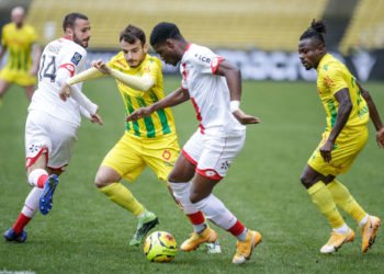 Pedro CHIRIVELLA of Nantes during the Ligue 1 match between FC Nantes and Dijon FCO at Stade de la Beaujoire on December 13, 2020 in Nantes, France. (Photo by Johnny Fidelin/Icon Sport) - Stade de La Beaujoire - Louis Fonteneau - Nantes (France)