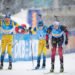 13.12.2020, Hochfilzen, Austria (AUT):
Martin Ponsiluoma (SWE), Sebastian Samuelsson (SWE), Tarjei Boe (NOR), (l-r) -  IBU World Cup Biathlon, relay men, Hochfilzen (AUT). 
By Icon Sport