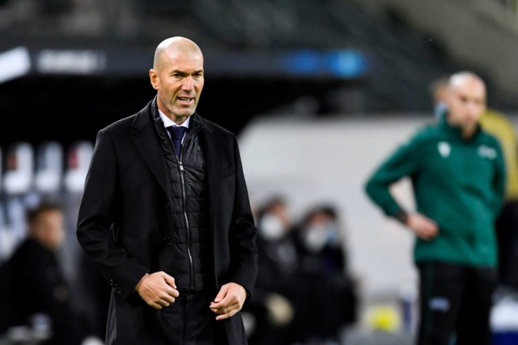 Zinedine Zidane entraîneur du Real Madrid