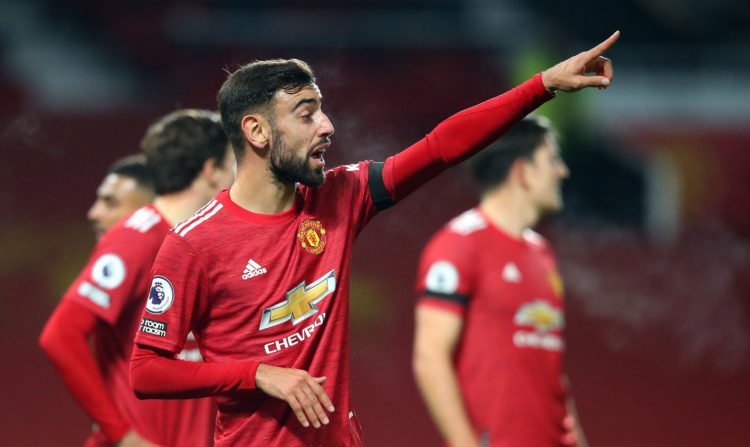 By Icon Sport - Bruno FERNANDES - Old Trafford - Manchester (Angleterre)