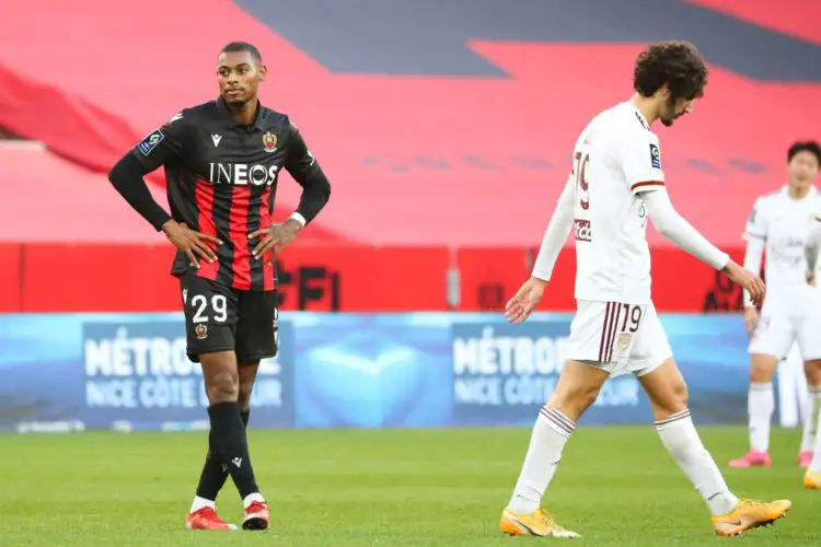 Jeff REINE-ADELAIDE of Nice during the Ligue 1