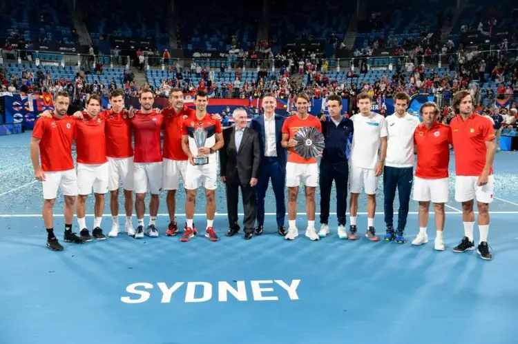 La première édition de l'ATP Cup remportée par la Serbie