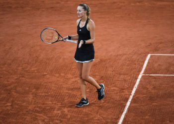(Photo by Baptiste Fernandez/Icon Sport) - Kristina MLADENOVIC - Roland Garros - Paris (France)