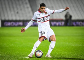 (Photo by Matthieu Mirville/Icon Sport) - Youcef ATAL - Stade Bollaert-Delelis - Lens (France)