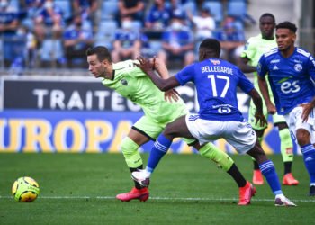 Ligue 1 match between RC Strasbourg and Dijon FCO