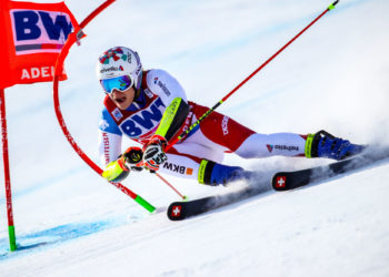 ADELBODEN,SWITZERLAND,09.JAN.21 - ALPINE SKIING - FIS World Cup, giant slalom, men. Image shows Marco Odermatt (SUI). Photo: GEPA pictures/ Matic Klansek 


Photo by Icon Sport